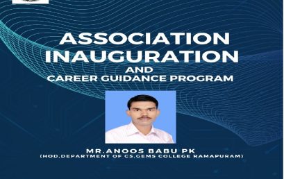 Association Inauguration and career guidance
