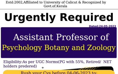 Required Assistant Professors